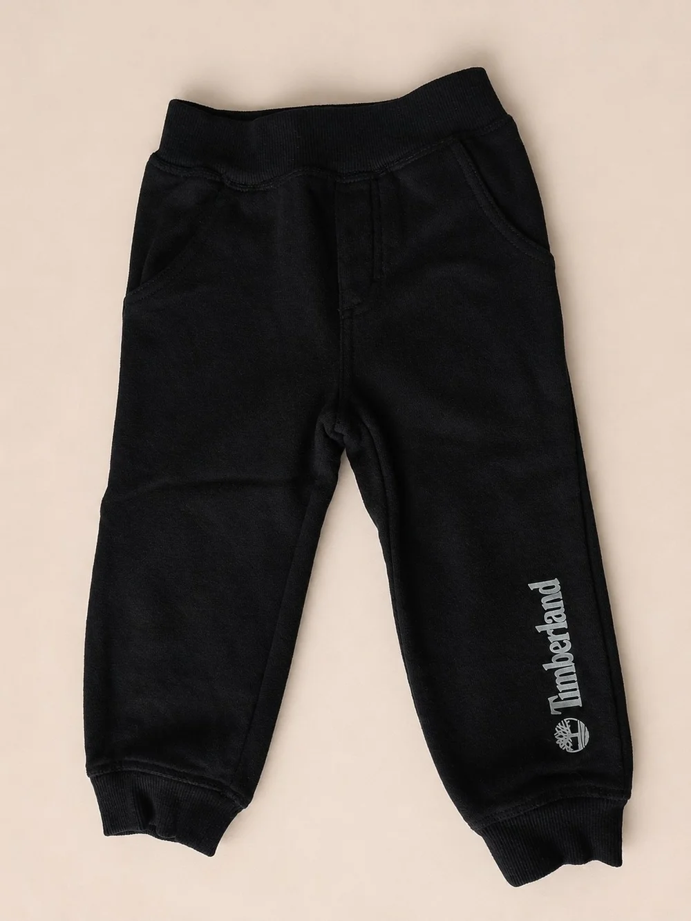 Timberland Boys 2T Blue/Black Quarter Zip Pullover Jogger 2 Piece Set
